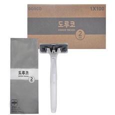 도루코 일회용 포장 면도기 TD-706, 100개입, 1개