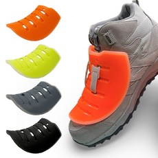 고릴라몰) 매버릭 발등 보호대 발등덮개 낙상방지 안전화 발등 탈부착, 1세트, 오렌지