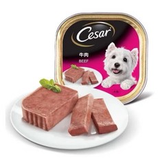 Cesar 西莎 牛肉 精緻風味餐盒, 100g, 24個