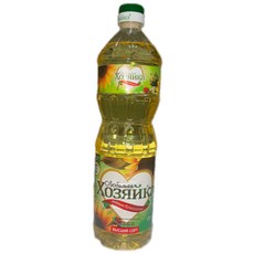 HOZYAYKA SUNFLOWER OIL 해바라기씨유 1L, 1개