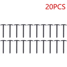 하이킹 텐트 말뚝 핀 스크류 앵커 야외 캠핑용 고정 장치 눈과 모래용 나선형 ABS 고정 도구, 01 20PCS
