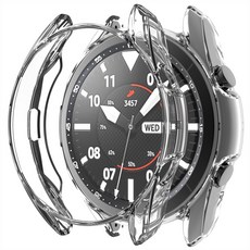 三星 Samsung Galaxy Watch 3 41mm SM-R850 TPU保護套, 1個, 透白