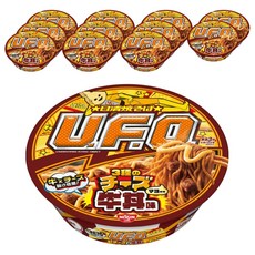 NISSIN 日清 炒麵UFO 3種起司牛肉丼口味 附蛋黃醬 107g, 12個
