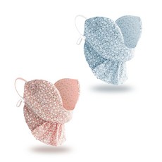 GOWOON GOLF 春日花卉高爾夫口罩, 粉紅色, 1個