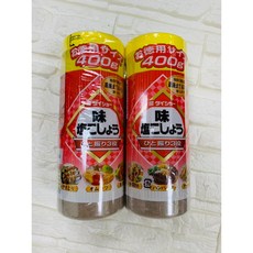 DAISHO胡椒鹽400克*2入-日式料理調味必備，鹹香夠味，適用於各種肉類海鮮，輕鬆提升料理風味, 1個, 2入優惠組