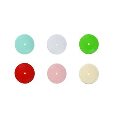 휴대용 노트북 거치대 고무 리프트 블록 PC 풋레스트 쿨링 방열 받침대 단열 방지 미끄럼, K. 작은 레코드 디스크