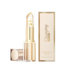 Changing Lipstick 鎏金閃片透明溫變脣膏 變色潤唇膏, 1個, YD1004