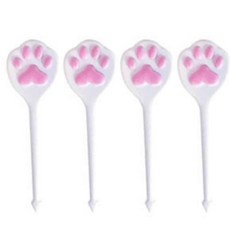 셀링프리 고양이 발바닥 픽 8p 도시락꼬지