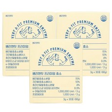 베리앤핏 분말 효소 프리미엄 월분 3개 3g 90포