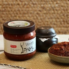 백야농원 전통 보리 막장 저염 재래 경상도식 쌈장 막장 500g 1kg, 재래식 보리 막장, 1개