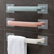 무타공 부착식 수건 걸이 부착식수건걸이 무타공부착수건걸이 타월걸이, 랜덤발송