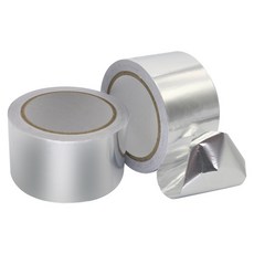 鋁箔膠帶 撕不破鋁箔膠帶 廚房瓦斯爐密封條 美縫貼 防霉膠帶 耐高溫防水防油隔熱防黴, 1個, 5cm*10m