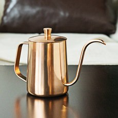 KALDIN 咖啡手沖壺 600ml, 玫瑰金, 1入