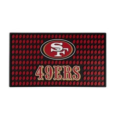 The Memory Company | 라이선스 NFL 팀 로고 바 매트 샌프란시스코 포티나이너스