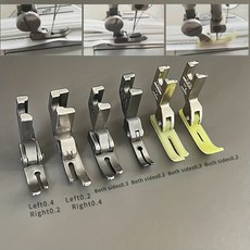 1pcs/6pcs 전체 강철 플랫 자동차 지퍼 특수 노루발 지퍼 옆을 터놓은 부분 라인 0.20.3 옥스포드 플라스틱 내마모성 좁은 프레스, [01] 옵션1