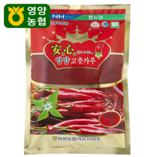 영양농협 2025년산 안심영양 고춧가루 매운맛 1kg, 1개