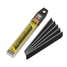 角落文房 SDI 小美工刀片 美術刀片, 1個, K403C 黑銳(小) (9mm)