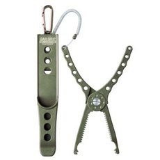 DAIICHISEIKO 第一精工 gar grip mc custom 魚夾附套 #33201, 軍綠, 1個