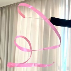 살림냥냥 리듬체조 리본 4m 핑크 리듬체조용품