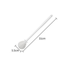 【N.SPACE】90度硅膠杯刷 刷頭可折疊 90度轉角清潔 杯子專用刷 清潔杯子神器, 1個, 日系品質90度硅膠杯刷 一入