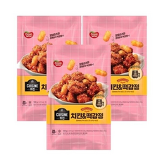 동원 퀴진 인싸이드 치킨앤떡강정, 3개, 500g