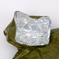 SolSun 비상용 은박담요 우비 카키 등산판초우의