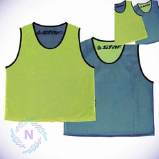 스포츠 양면 팀조끼 L 조끼유니폼 훈련조끼