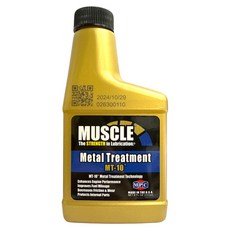 MUSCLE Metal Treatment MT-10 機油精，提升引擎性能，改善燃油效率，降低摩擦和磨損, 1個, 共用