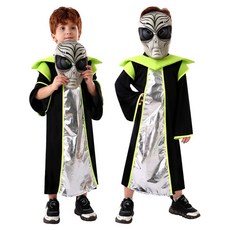 兒童外星人角色扮演服裝組, ET XL (135-145), 1個