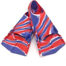 Fadgesy 수영 트레이닝 오리발 및 다이빙을 위한 편안한 실리콘 어린이 소녀 소년 성인에게 적합한 사이즈 (6가지 색상-23 XS) 254218, BI-RedBlueSuperman