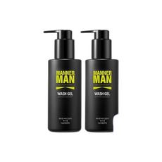 남성청결제 매너맨 워시 젤 +페미닌 티슈, 2개, 150ml