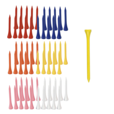 골프티 나무티 칼라티 60개세트 35 42 54 70 83mm 우드티 땅콩티 캐디티, 롱롱티 83mm, 1개