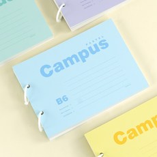 파스텔 캠퍼스 메모카드 B6 퍼플, 1개, 1종 퍼플