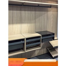 스탠드형 드레스룸 행거 시스템장 옷방 꾸미기 가구, 17. 중앙공용 브라켓(40025T), 1, 조립