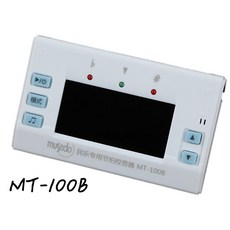 【老羊樂器店開發票】Cherub MUSEDO MT-100B 民樂國樂專用節拍器調音器二合一，精準調音、節奏穩定，提升練習效率, 白色, 1個