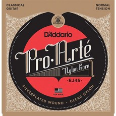 D'addario Pro Arte EJ45 古典吉他弦 標準張力 尼龍弦 美國製造, 1個