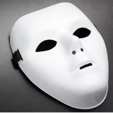 TL 제프가면 흰색 파티가면