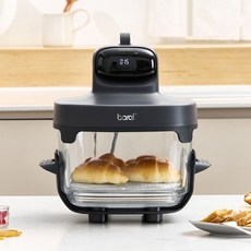 보랄 더셰프 COOK&KEEP 에어프라이어, 블랙, BR-X150AF