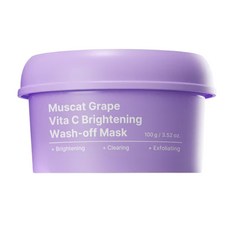 성분에디터 머루포도 비타씨 브라이트닝 워시오프 마스크, 1개