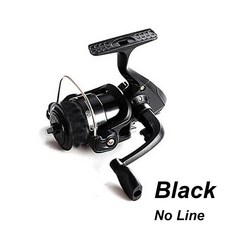 소형전동릴 전동릴낚시 낚시릴 갑오징어 베이트릴뜨거운 물고기 미끼 금속 200 스피닝 낚시 릴 라인 캠핑, 02 black-No Line