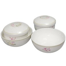 매난국죽 단반상기 한국도자기 반상기 2인조