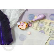 마스온 투명 그라데이션 실링왁스 스티커 장식