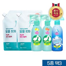 LG 온더바디 풋샴푸 용기385ml 리필 500ml 4개구성 기획
