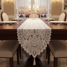 Sinaid 레이스 식탁러너 책상매트