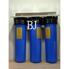 百淨淨水 20吋大胖三道過濾器 吊片型 不鏽鋼, 1個