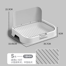 강아지 훈련패드 애견 소변방지 토일렛 5mm간격 모서리 서랍형, 1개, T. 핸드헬드 방벽 8mm 간격
