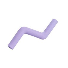 寵物耐咬玩具球 橡膠磨牙玩具 撕咬訓練響鈴玩具, 紫羅蘭,小號137*20mm, 1個