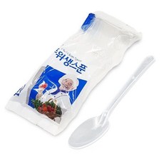 위생스푼 10P 일회용 위생수저 일회용숟가락, 1개, 1개