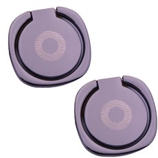 핸드폰 거치대 슬림 스마트링 DD-10055, 블랙, 2개