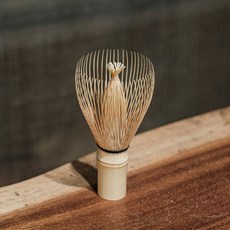 紫竹真筅 纯手工制作 宋式圆筅 抹茶茶筅, 1個, 金竹真茶筅（大師監製）